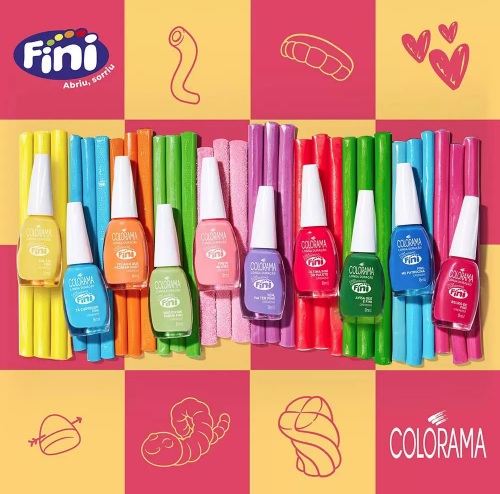 Esmalte Cremoso Colorama Coleção Fini 10 Cores
