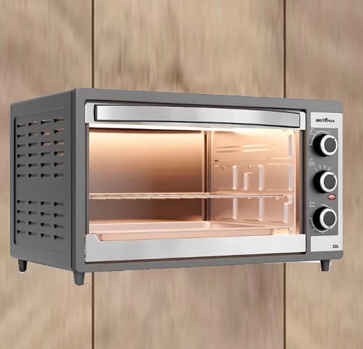 Forno Elétrico Britânia BFE55P Dupla resistência 52L – BritÃnia