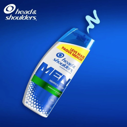 Head & shoulders Shampoo H&S Men Menthol Sport 650 Ml
