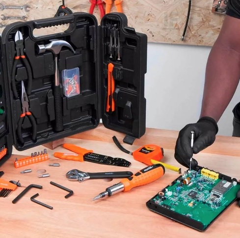 Jogo De Ferramentas Kit 129 Peças C/ Maleta + 40 Peças