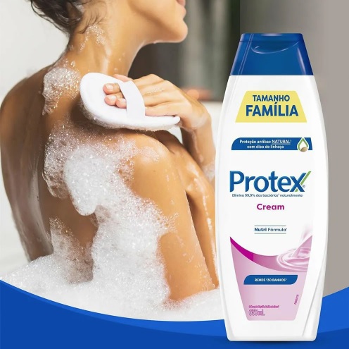 Protex Cream Sabonete Líquido 250ml, A Embalagem Pode Variar