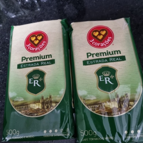 (RECORRÊNCIA) 3 Corações Café Torrado E Moído Estrada Real Premium À Vácuo 500G