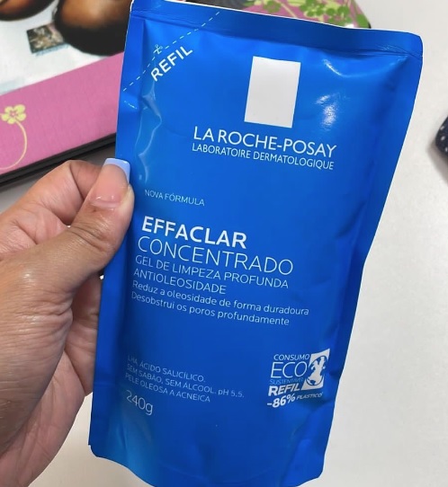 Refil gel limpeza Effaclar concentrado 240g La Roche-posay