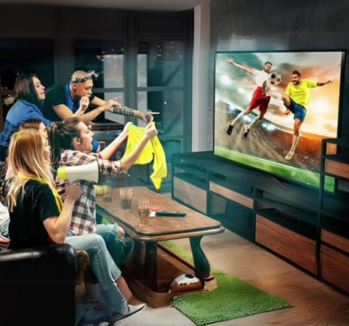 Seleção de TVs com 5% de desconto usando o cupom TV5