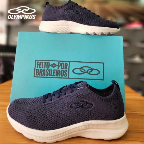Tênis Feminino Ultraleve 130g Azul Royal Olympikus