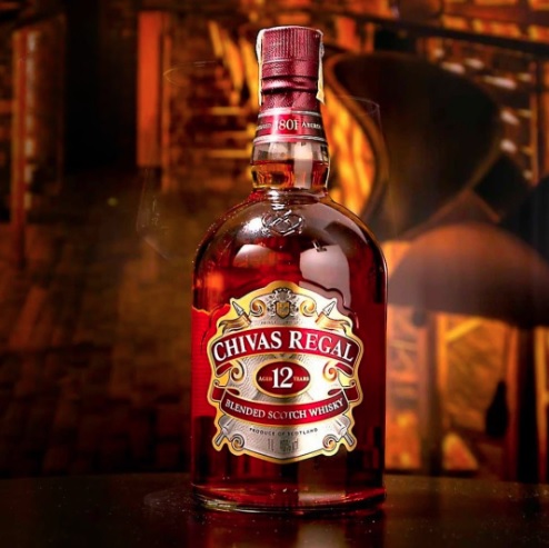 Whisky Chivas Regal 12 anos Blended Escocês – 750 ml