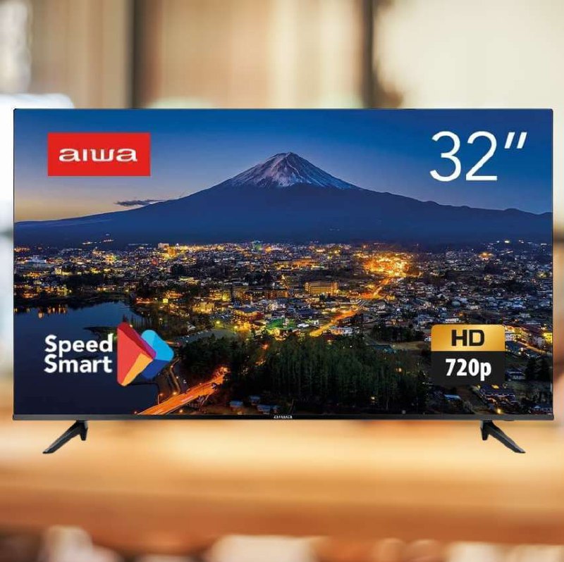 Smart Tv 32” Android Dolby Aws-tv-32-bl-02-a Aiwa Bivolt