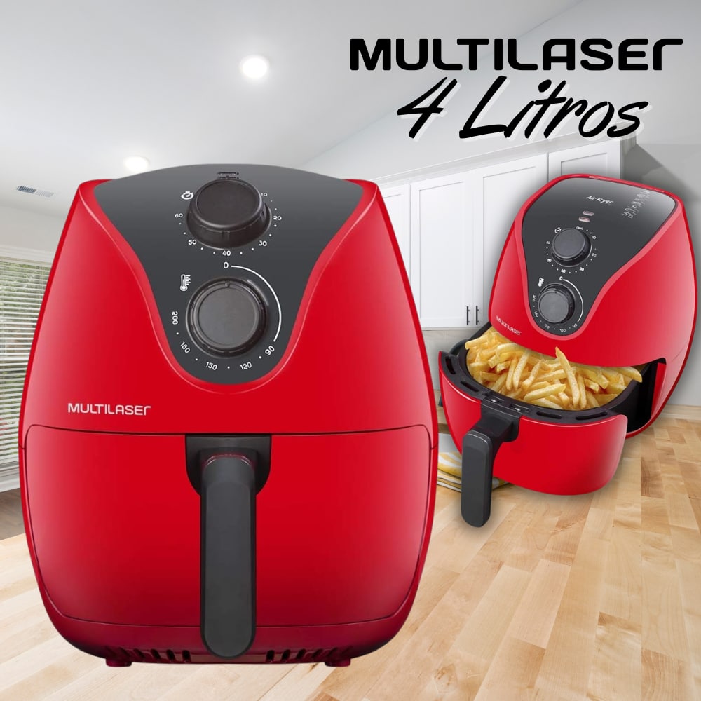 Fritadeira Elétrica sem Óleo/Air Fryer Mondial - AFN-40-BF Preta com Timer  - Fritadeira Elétrica e Acessórios - Magazine Luiza