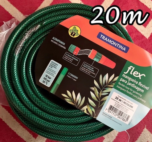 Mangueira para Jardim 20 Metros com Esguicho TRAMONTINA