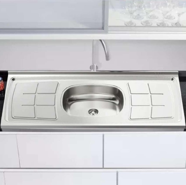 Pia de Cozinha Inox 120x52cm Ghel Plus – 00823/120