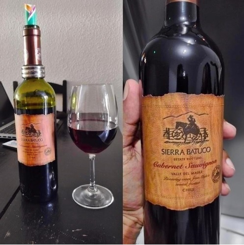 Sierra Batuco Vinho Tinto Chileno Cabernet Sauvignon, seco, 750Ml