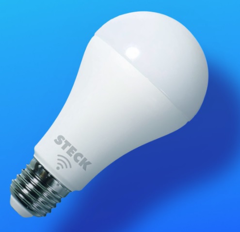 Steck, Lâmpada Inteligente 12W, RGBW Wi-Fi, Bivolt