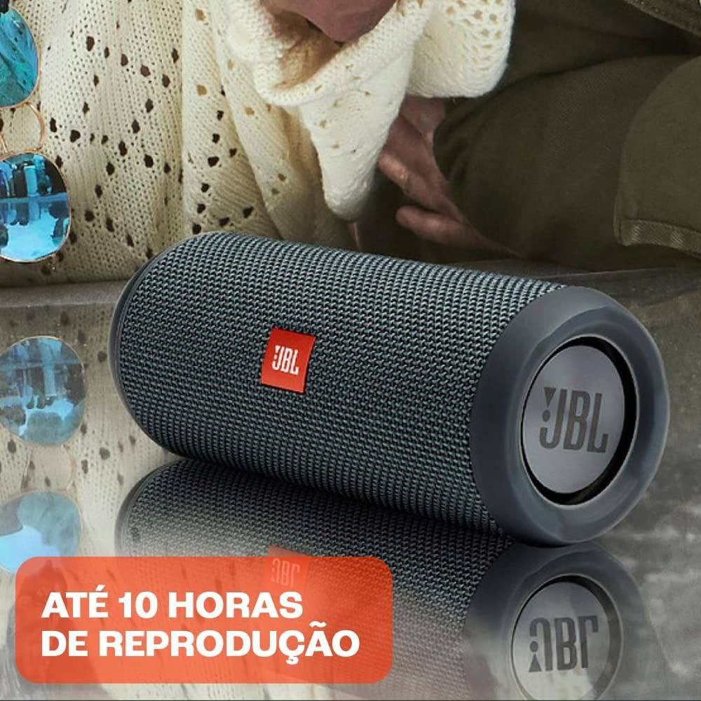 Caixa De Som Bluetooth Flip Essential 2 20w Preto Jbl Bivolt