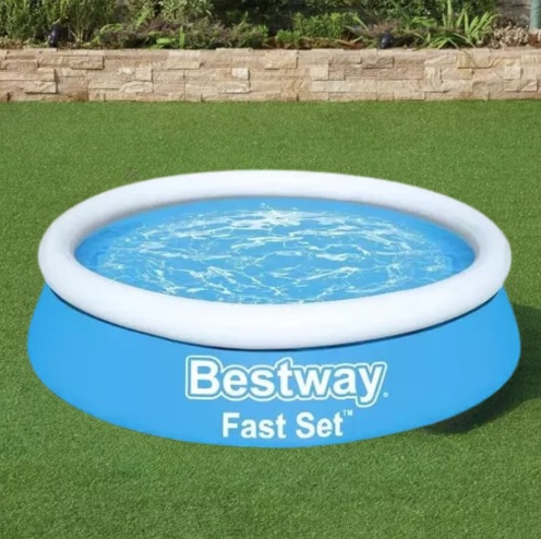 Piscina Inflável Infantil Redonda Fast Set 940litros Bestway