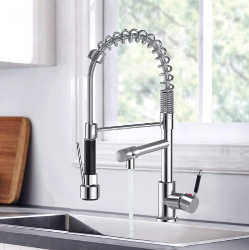 Torneira Cozinha Gourmet Monocomando Com Spray Extensor – New Concept / Holtter Home Design