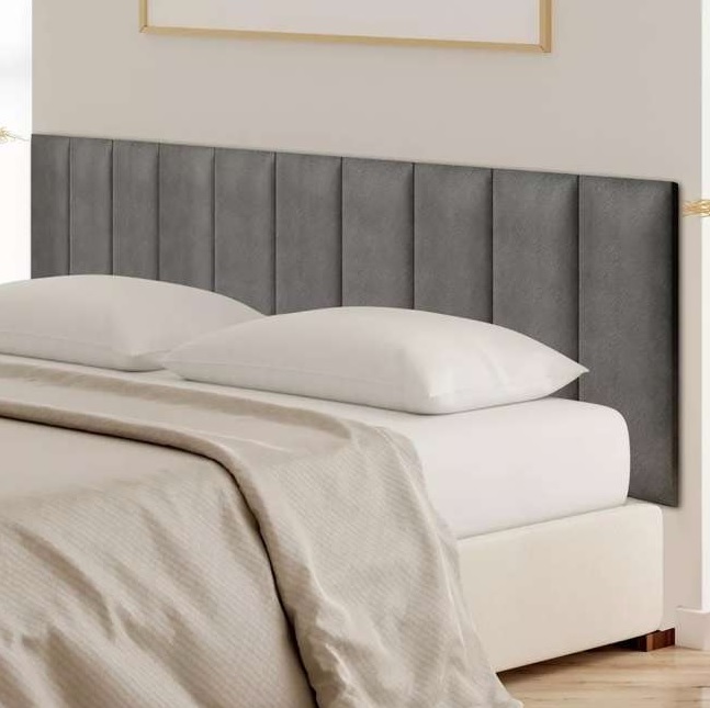 Cabeceira Para Cama Casal Box Estofada 140x60cm Varias Cores