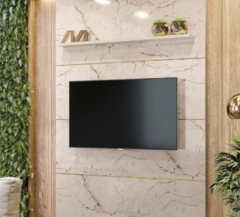 Painel Para Tv Até 65 Polegadas Madetec Interlagos