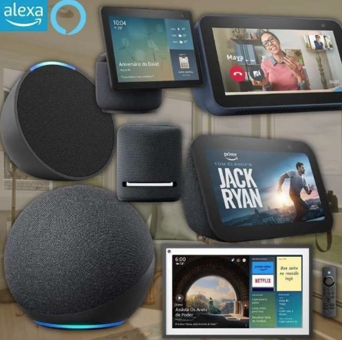 Seleção de Dispositivos Echo Alex com até R$ 180,00 de desconto