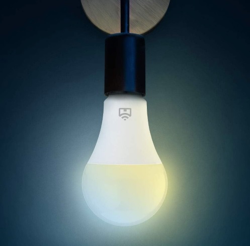 Smart Lâmpada Wi-Fi Positivo Casa Inteligente, Iluminação Branca e RGB, 9W