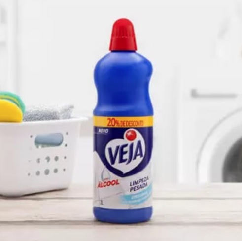 Veja Gold – Limpador Limpeza Pesada Original, 1 L