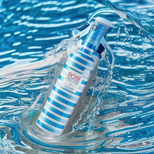 Vinho Rose Piscine Stripes Listras 750Ml