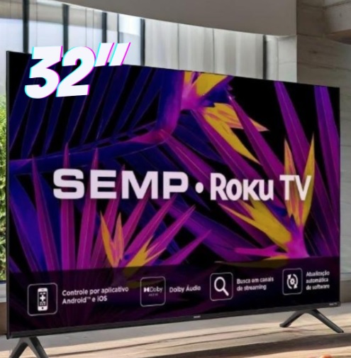 Semp Led Smart Tv 43 R6610 Fhd Roku Tv