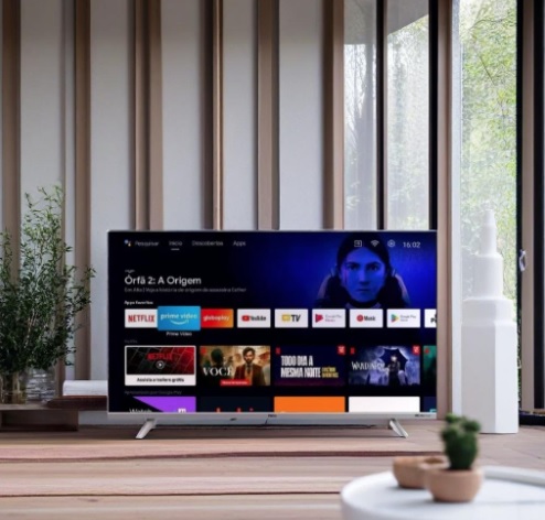 Smart TV 39” Philco Android PTV39E3AASSB Dolby Audio