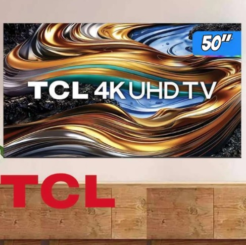 TCL LED SMART TV 50” P755 4K UHD GOOGLE TV