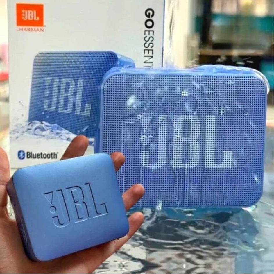 JBL, Caixa de Som Bluetooth, Go Essential, à Prova d’água – Azul