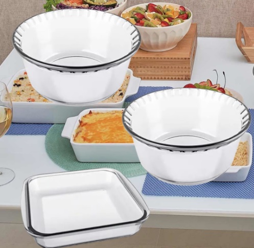 Conjunto De Assadeira E Forma 3 Peças Sem Tampa Marinex