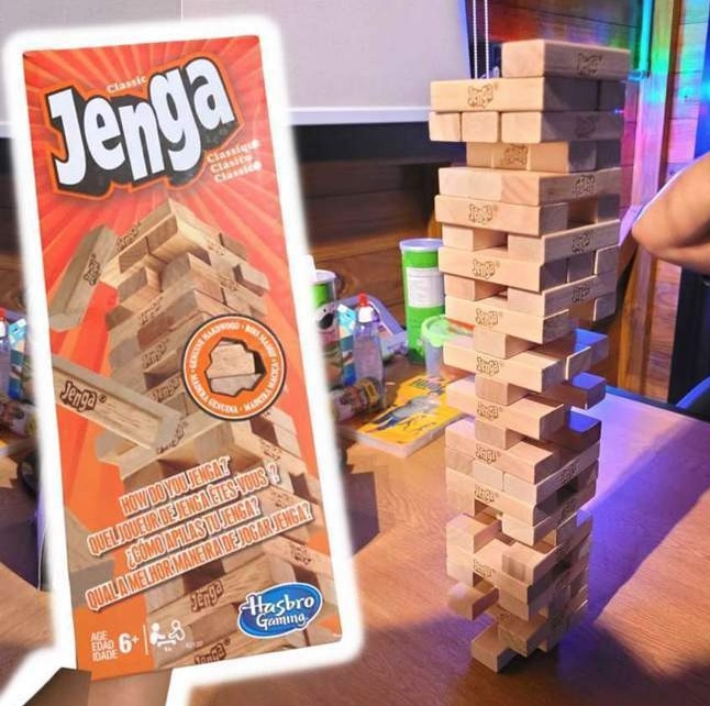 Hasbro Gaming A2120EU4 Jenga Clássico
