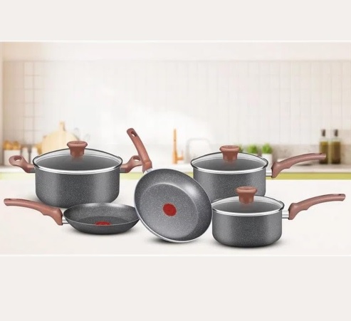 Jogo de Panelas Rochedo Natural Stone 5 Peças