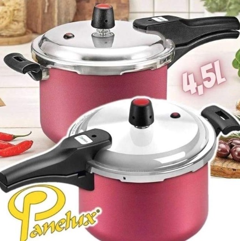 Panela De Pressão Em Alumínio 4,5l Rose Premium Panelux