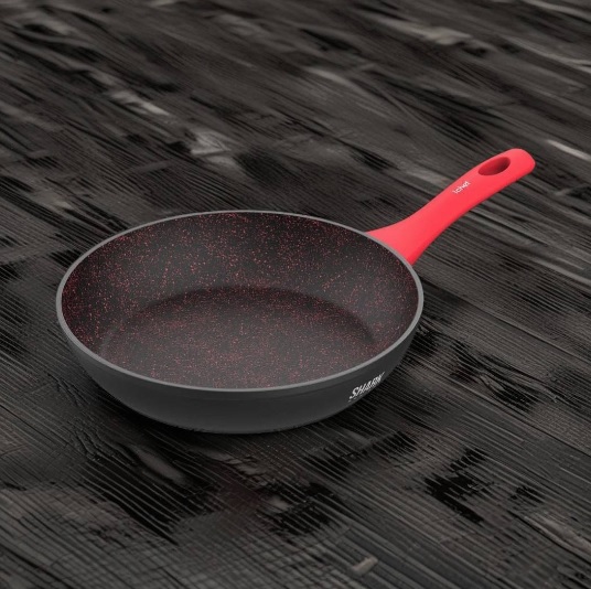 Panela Polishop Ichef Home Sauté Grand Shark Series Vermelha