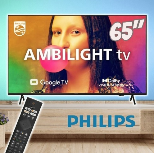 Smart TV Philips Ambilight 65″ 4K 65PUG7908/79