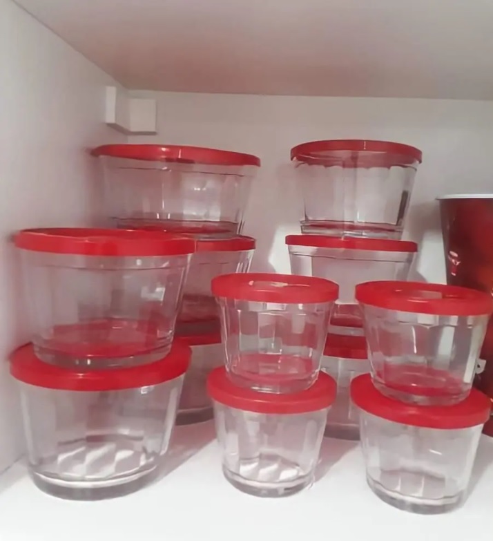 Conjunto de Tigelas de Vidro 10 Peças Copo Americano Tigela Americano