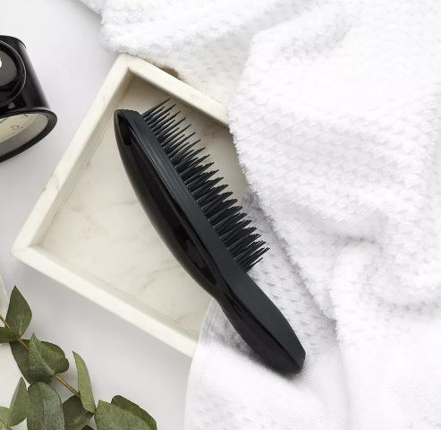 Escova De Cabelo The Ultimate Finisher Tangle Teezer Cor Preto