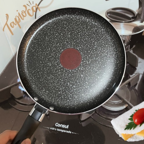 Tapioqueira e Panquequeira Antiaderente Rochedo Stone Pro 22cm