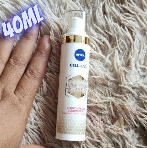 NIVEA Fluido Facial Protetor Cellular Luminous 630 FPS 50 40ml