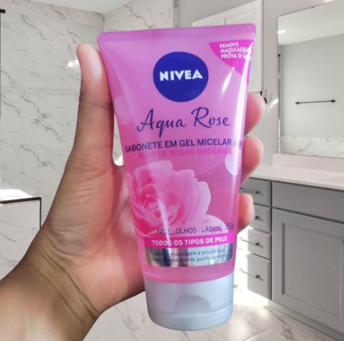 NIVEA Sabonete Facial em Gel Aqua Rose 150ml