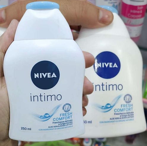 NIVEA Sabonete Líquido Íntimo Fresh Comfort 250ml