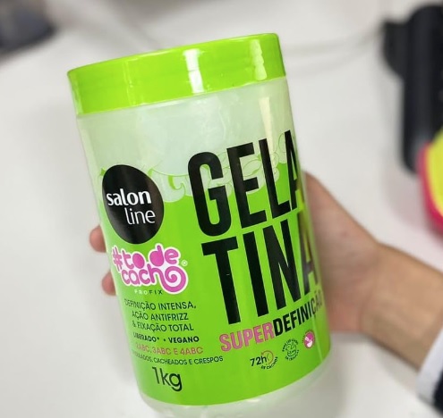 Salon Line, Gelatina Capilar, ToDeCacho, Super Definição 1kg