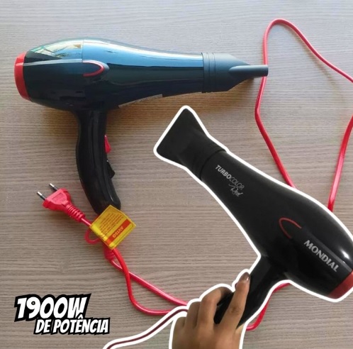 Secador de Cabelos SC-41 Turbo Potência de 1900W