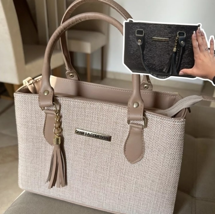 Bolsa Feminina Com Carteira Com Alça Transversal Promoção