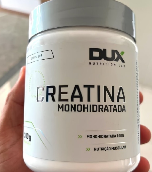 Dux Nutrition Creatina Monohidratada Pote 300G Em Po Sem Sabor