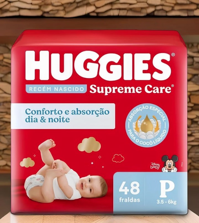 Huggies Fralda Supreme Care P 48 Um
