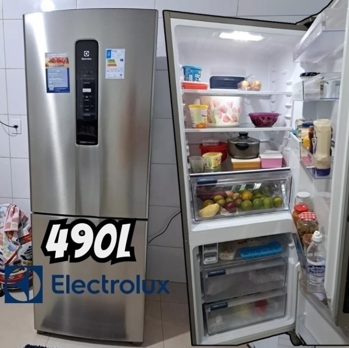 Refrigerador / Geladeira Electrolux Ib7s 490l Frost Free 220V
