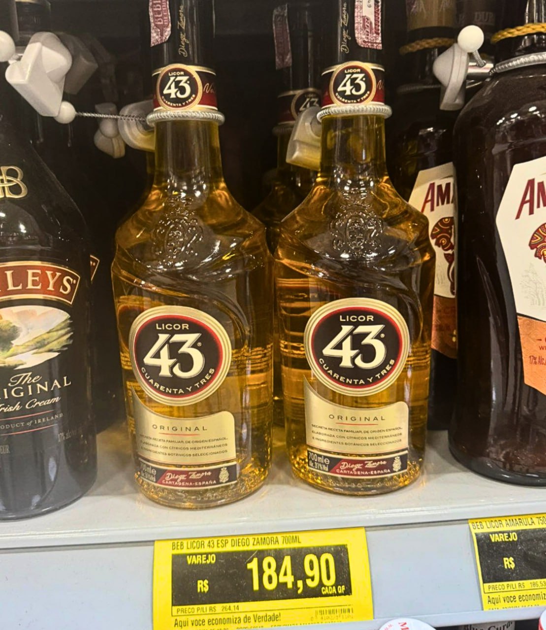 Licor 43 Diego Zamora 700 Ml