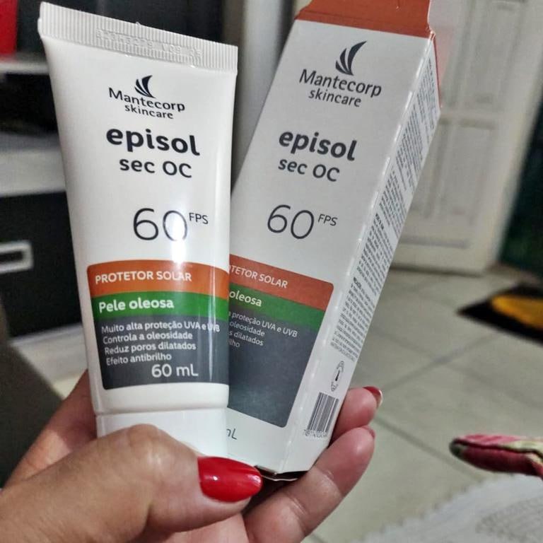Protetor Solar Facial Episol SEC OC FPS 60 – Mantecorp Skincare