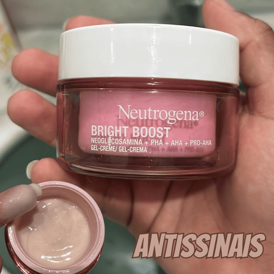 Neutrogena Gel Creme Facial Antissinais Bright Boost, 50ml